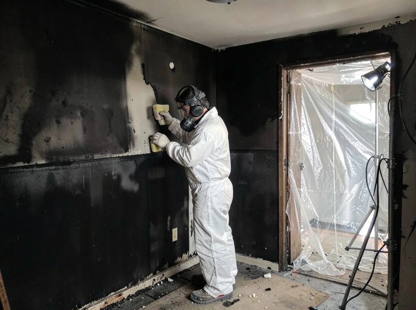 Fire Damage Restoration company in Haddam, KS